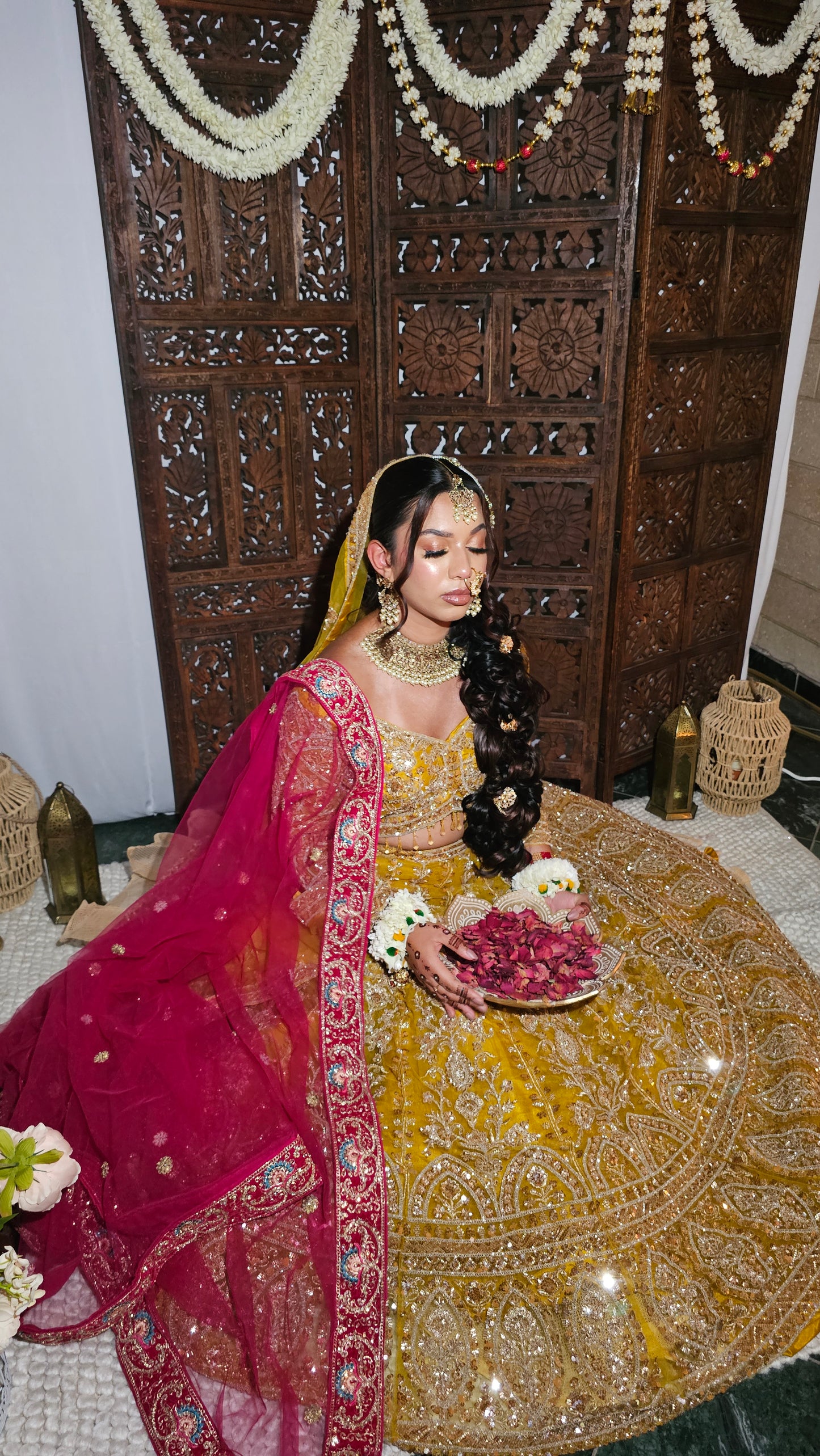 Full Sleeves Blouse & Lehenga Set